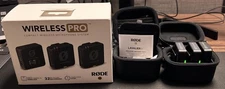 RODE Wireless PRO Dual-Channel Lavalier Microphone System