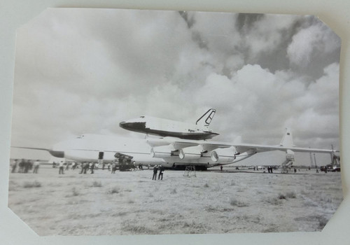 Rare Photo Soviet Space An-225 Mriya Airplane