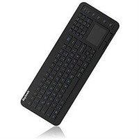 Keysonic KSK-6231INEL Uk-Layout Silikontastatur Touchpad Und Beleuchtung Qwerty