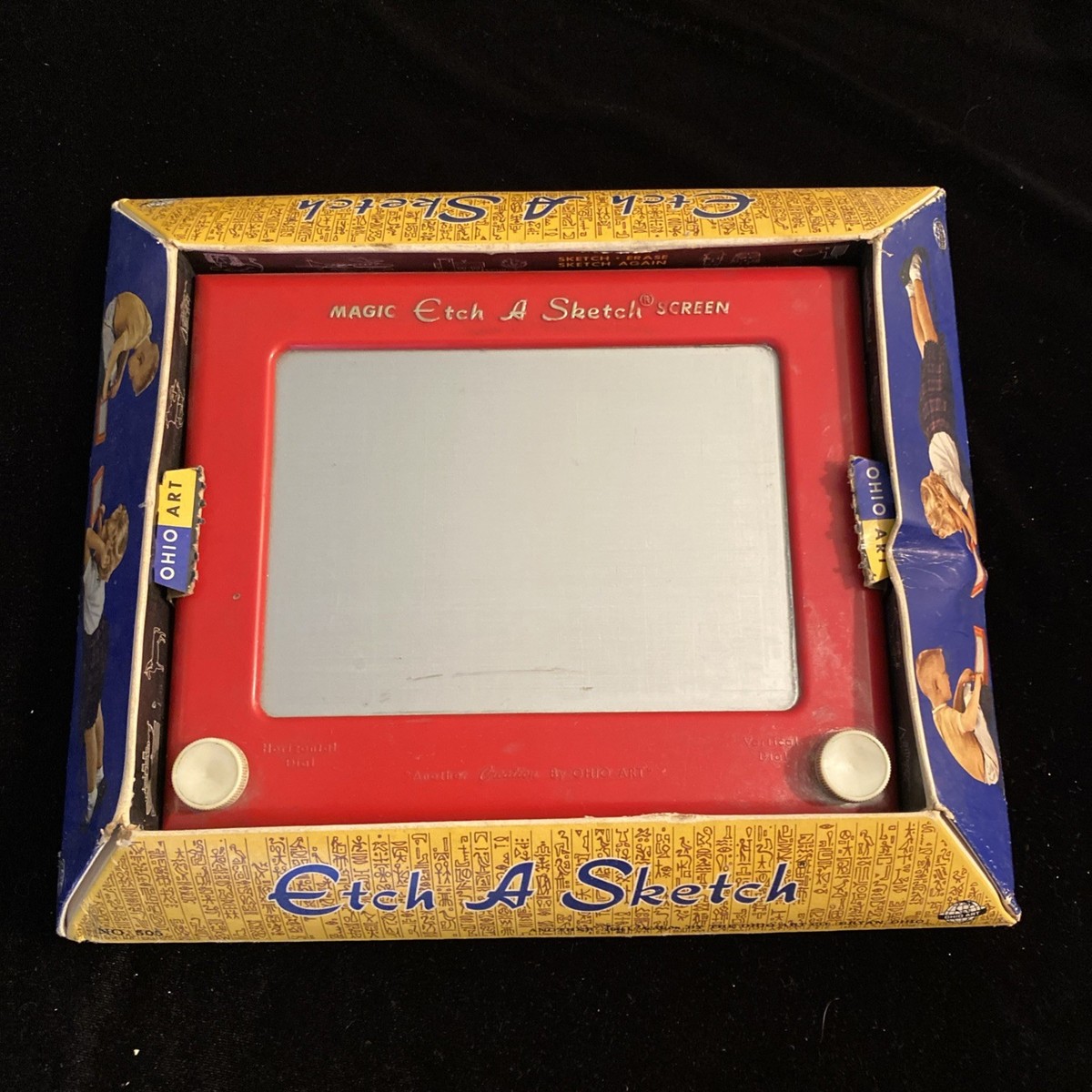 Magic Etch A Sketch Screen #505 Ohio Art 1960s - Not Working @2 | eBay display picture 1