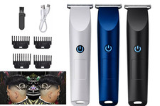 Cortadora de barba portátil profesional cortapelos corte peluquero máquina de afeitar