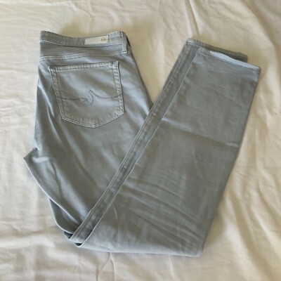 ADRIANO GOLDSCHMIED MIDRISE SIGARETTE JEANS SZ.30 LIGHT BLUE-UNBEATABLE PRICES