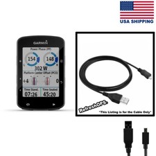 Garmin Edge 520 Plus Bike GPS Navigator USB Cable Transfer Cord Replacement