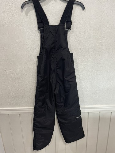 Arctix Kids Black Insulated Bib Overalls Ski Snow Pants Youth Size Small Unisex - Picture 2 of 8