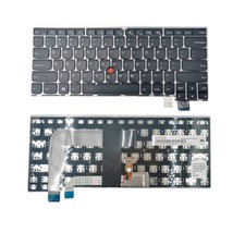 New For Lenovo ThinkPad 13 Silver Non Backlit Laptop Keyboard US 01AV040 01AV000