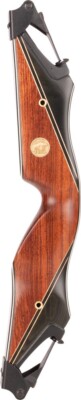 Fred Bear Take Down A Riser Right Hand ATD20BPAR Bubinga Phenolic Black Stripe