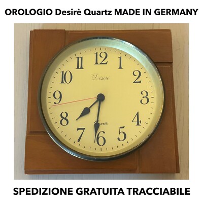 Wall Clock Orologio Da Parete Rettangolare Vintage Orologi In