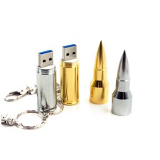 2TB 128GB Metal Memory Stick Key Chain Storage USB Flash Drive Thumb Disk for PC