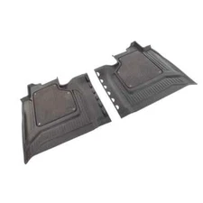 2020-2025 Silverado Crew Cab Front & Rear FACTORY Floor Liners Dark Atmosphere