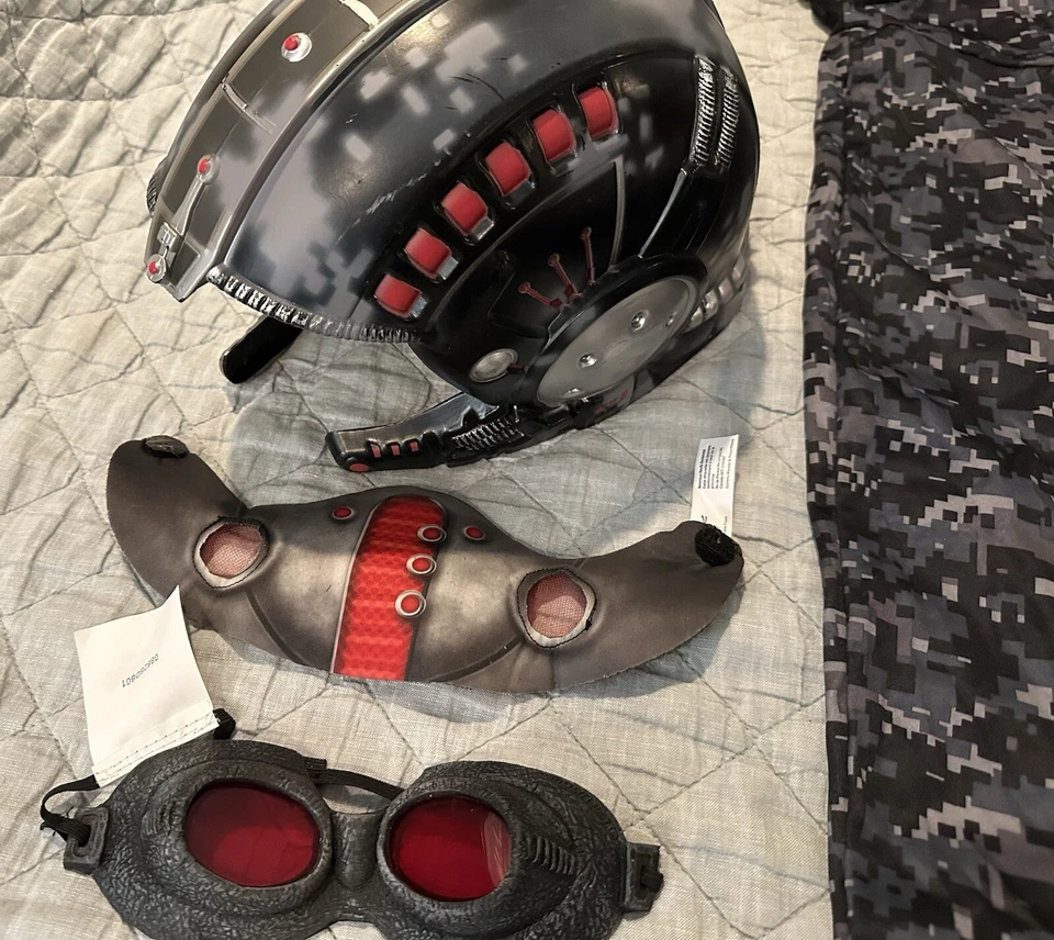 Fantasia Camo Operation Rapid Strike Red Sector Recon Masculina Tamanho G (10-12) - Imagem 2 de 4