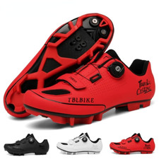 Herren Sneakers Mountainbike-Schuhe Fahrrad MTB Selbstsichernde Fahrradschuhe