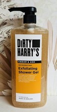 Dirty Harry’s ~ Cedar & Ash Exfoliating Shower Gel 33.8 fl oz 0.89 per gallon