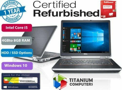 Dell PC Notebooks mit Windows 10 Dell Latitude E6420 & Netbooks