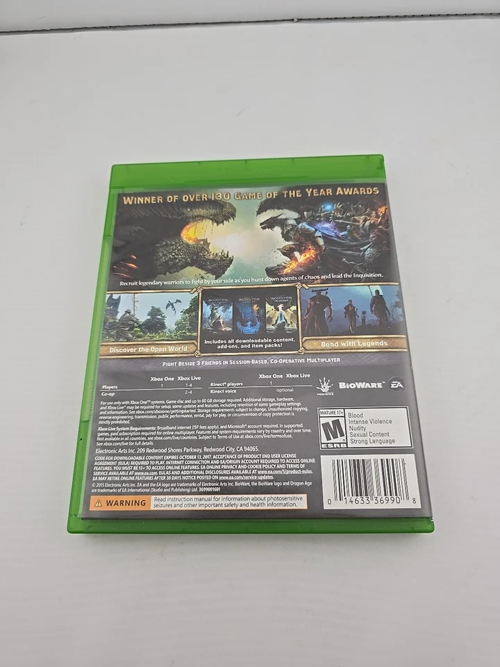 Dragon Age Inquisition - Game of the Year Edition - Xbox One No Inserts - Image 4 of 4