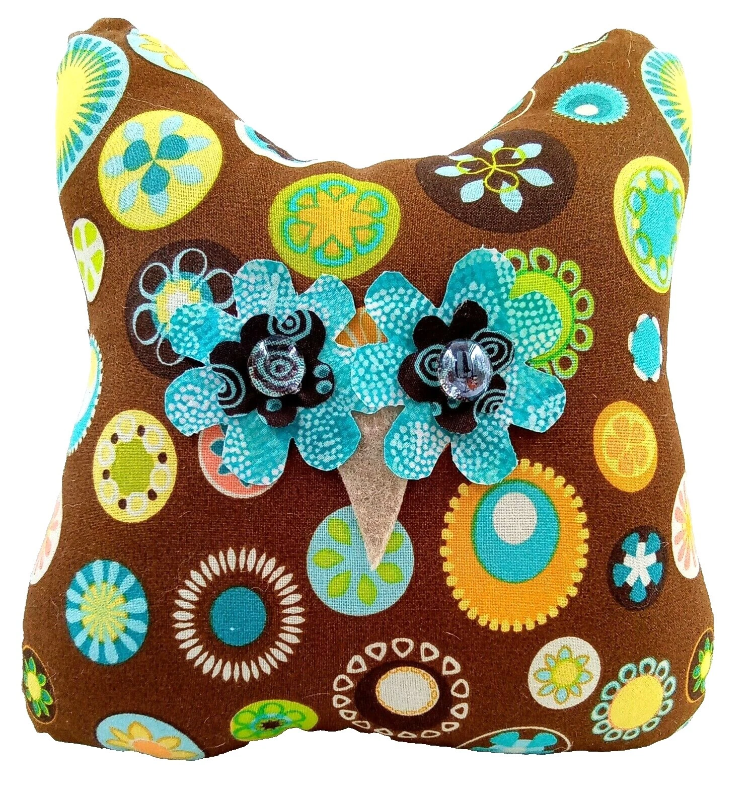 Owl Flowers Floral Home Décor Pillows