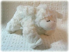 Baby Gund Winky Lamb Sheep 058133 Plush White Sleeping Security Lovey EUC