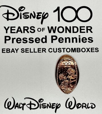 Walt Disney World 100 100th Anniversary Pressed Penny Pennies PICK ONES YOU WANT
