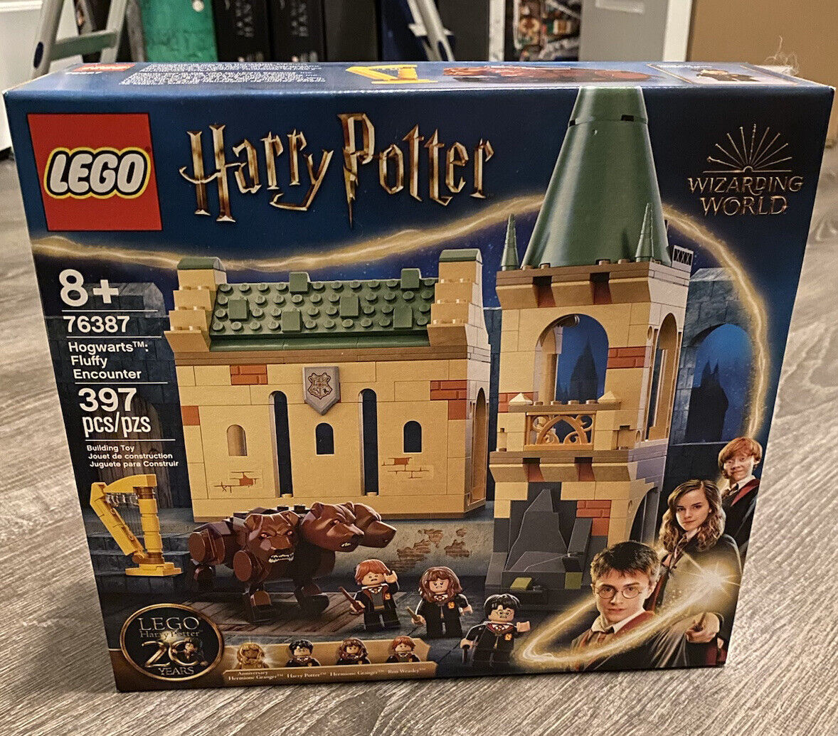 LEGO Harry Potter Hogwarts: Fluffy Encounter 76387 Building Toy; Includes  3-Headed Dog (397 Pieces) 