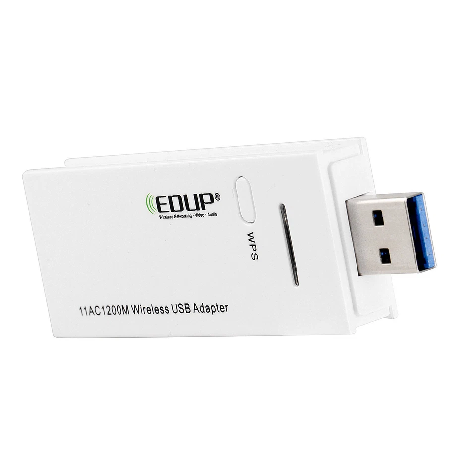 USB 3.0 AC WiFi Adapter Dual Band Windows Laptop PC Wireless Network Dongle Card - Image 3 of 4