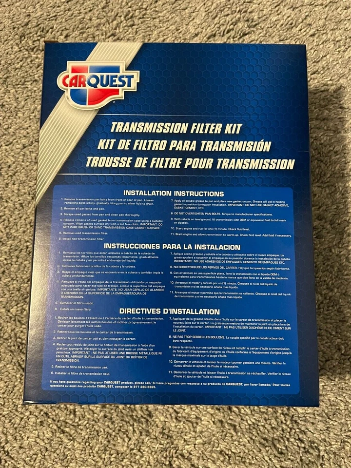CARQUEST Trans Filters 85707 Service Kits - Transmission Filter Kit - Image 2 of 3