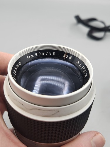 Alpex Auto Telephoto 1:28 F 135mm Camera Lens N Leather Case - Picture 12 of 14