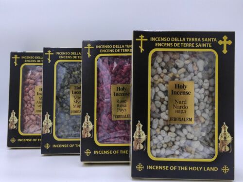 Incense Nard Jerusalem Holy Resin Land Rose Frankincense  Holyland Ладан Blessed - Picture 1 of 5