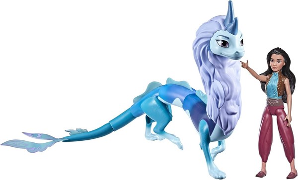 Hasbro Disney Prinzessin Raya & Sisu Drache 66Cm Figur Puppe Spielzeug Set-image