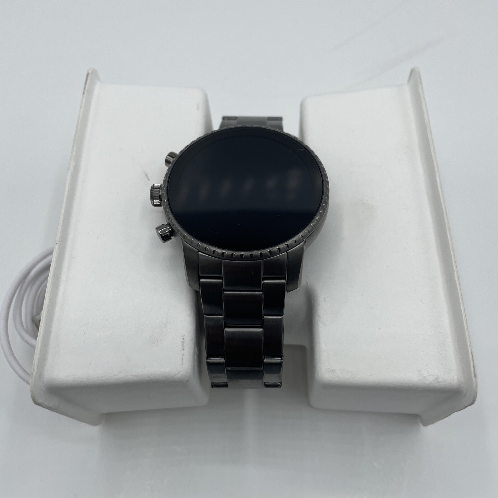 Fossil Gen 4 FTW4012P Explorist HR Stainless Steel Smartwatch - Smoke for  sale online | eBay