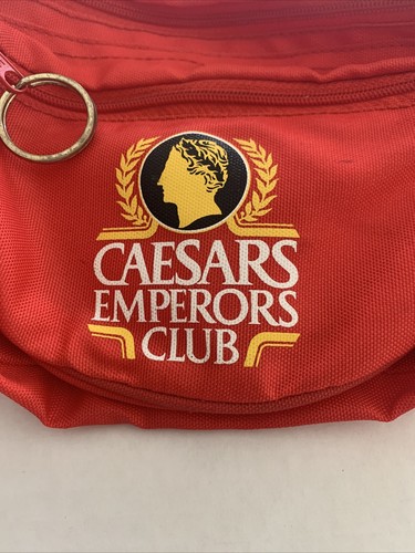 BORSA MARSUPIO VINTAGE CAESARS CASINO IMPERATORI CLUB - Foto 2 di 8