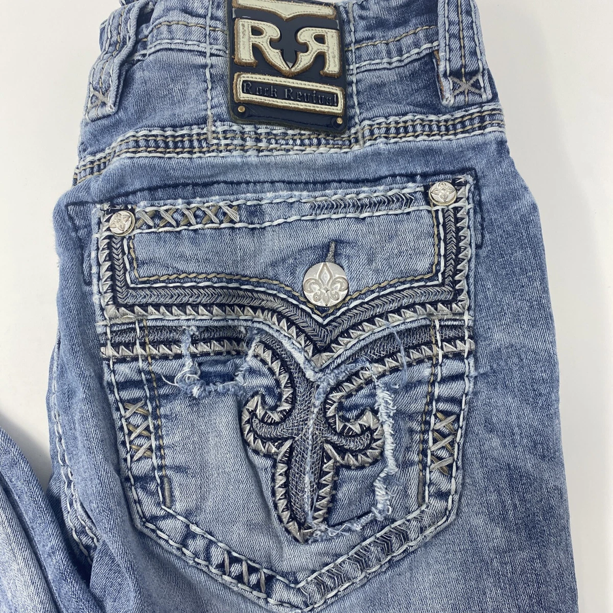 Rock revival hotsell stretch jeans