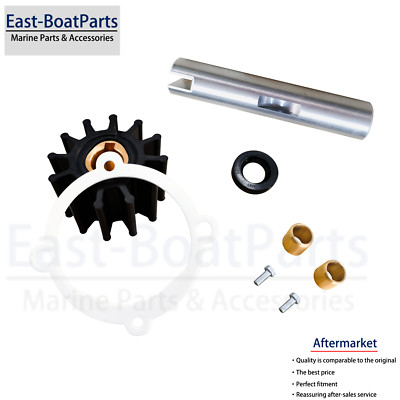 Water Pump Shaft Repair Kit for Volvo Penta 230 250 251 B230 BB140 BB145 Models