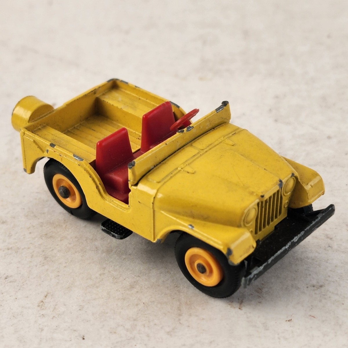 Vintage Matchbox Car Lesney Series Superfast No. 72 Yellow Vintage Matchbox Car Lesney Series Superfast No. 72 Yellow