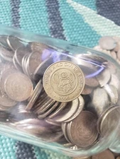 Chuck E. Cheese 2 Random Tokens, Type 4 (1995-2012) Great Gift 🎁 😍...