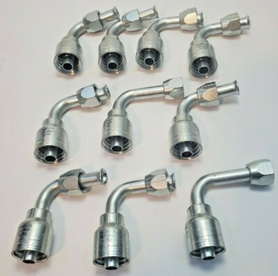 #ad BAG OF 10 EATON Hose Crimp Fitting 1 2 in 8 2.71L $99.99