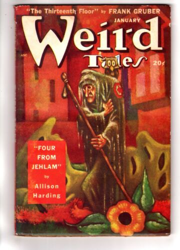 Weird Tales Pulp Serie 1 Vol. 41 #2 - 96 páginas de impresión de periódico. Precio de cubierta $0.20 - Imagen 1 de 2