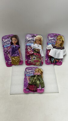Funville Zuru Sparkle Girlz Fashion Outfit Doll Clothes Fits Barbie 4 LOT