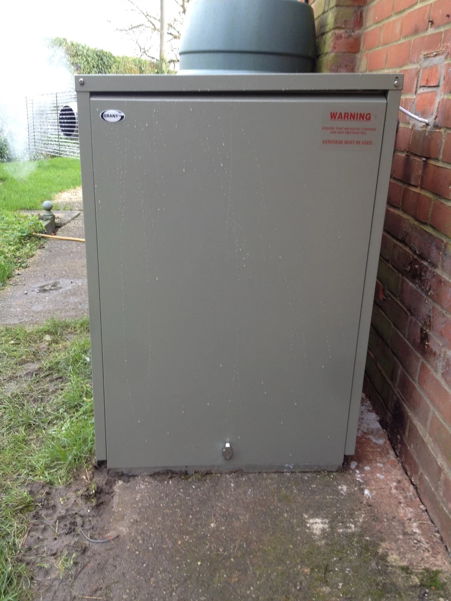 GRANT VORTEX PRO EXTERNAL 26KW OIL COMBI BOILER SUPPLIED u0026amp; FITTED 5 YR  WARRANTY | eBay