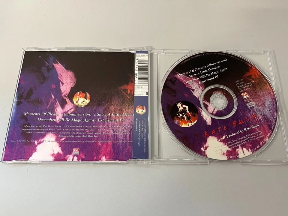 Kate Bush – Moments Of Pleasure - Maxi CD Single © 1993 - Bild 2 von 2