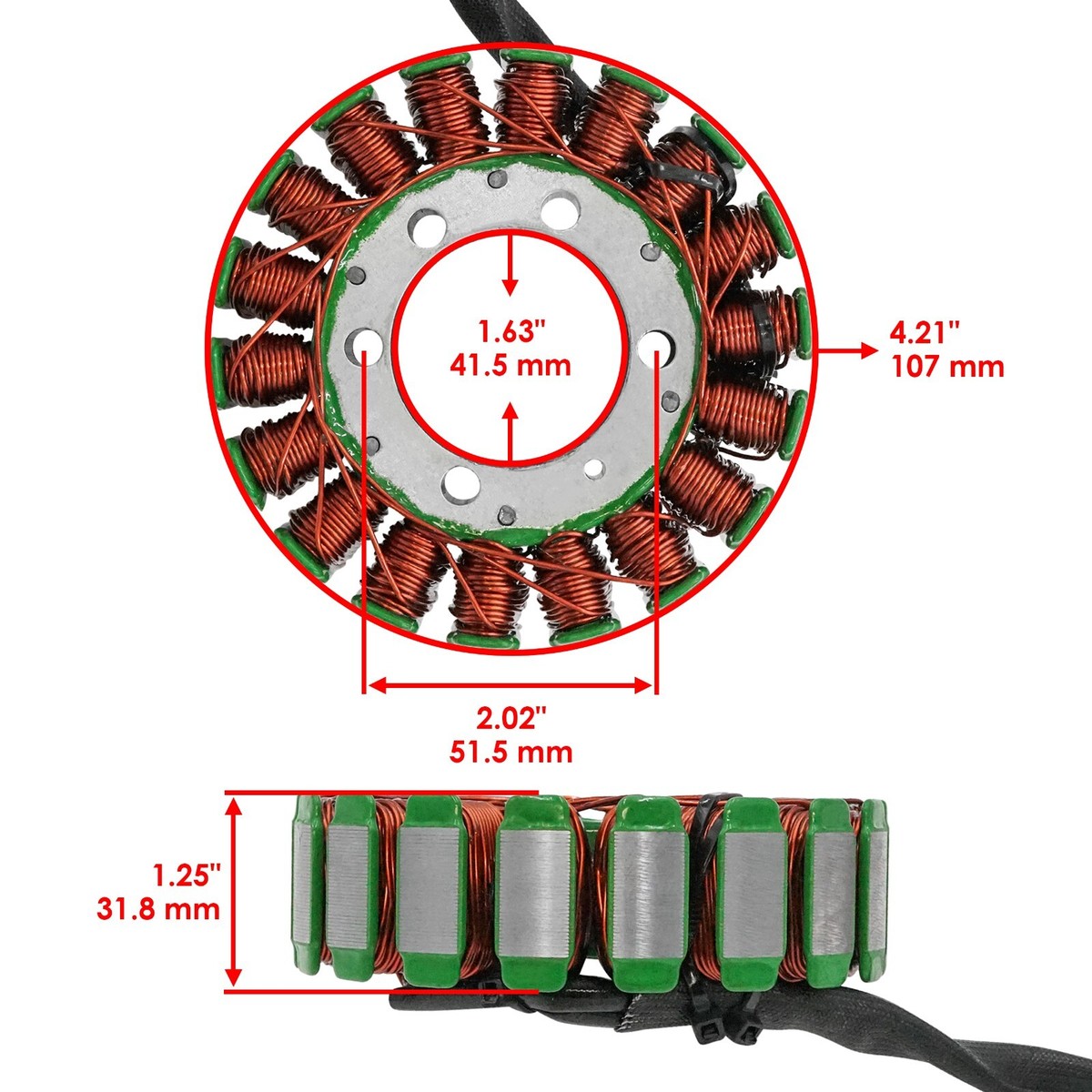 Stator for Honda 31120-KYJ-901 Stator Generator Alternator