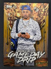 2026 🔥 Topps Celebration – Gameday Drip Mookie Betts Gold /50 Dodgers 🔥
