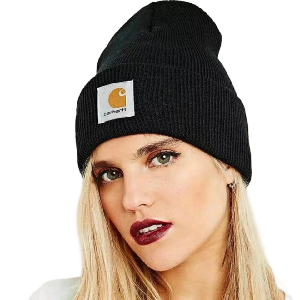 Unisex Carhart² Tejido Gorro Acrílico Invierno Cierre Tirar Gorra Tejida EE. UU. Foto 4 de 4