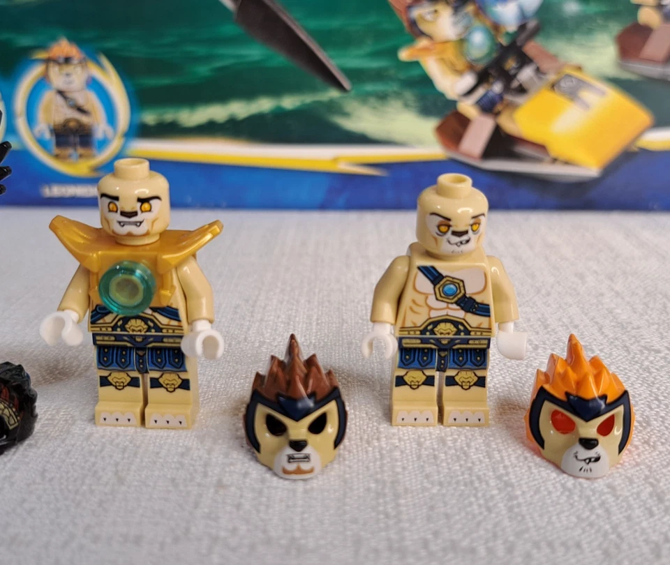 Lego Legends Of Chima 70006 Cragger's Command Ship 100% Complete w/Manuals & Box - Image 4 of 4