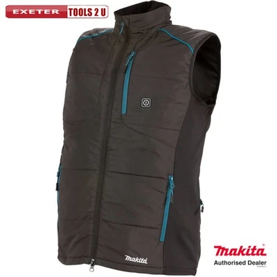 Makita DCV202ZM LXT 18 V kabellose Akku beheizte Jacke Weste Weste - Medium - XL