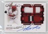 2021 Panini Flawless Ruby 10/10 Aristides Aquino #DPA-AA Dual Patch Auto hw6