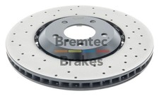 Evolve F2S Performance Rotor Bentley Bentayga Rear 380Mm  Perforated