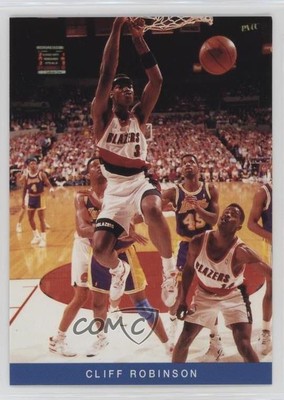 1992-93 Franz Portland Trail Blazers Cliff Robinson #13 05v0