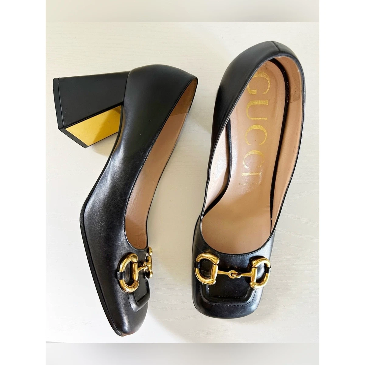 Gucci High (3-3.9 in) Heel Height Heels for Women for sale | eBay