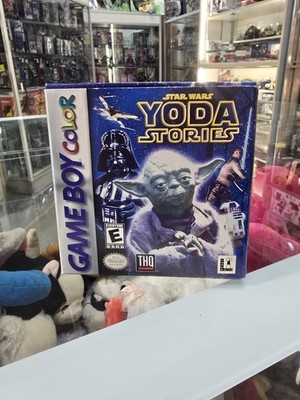 Nintendo Gameboy Color - STAR WARS: YODA STORIES - Box Manual Poster Inserts GBC