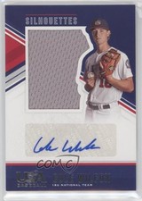 2018 USA Baseball Stars & Stripes Jerseys Blue Ink /199 Cole Wilcox #32 Auto 1u6
