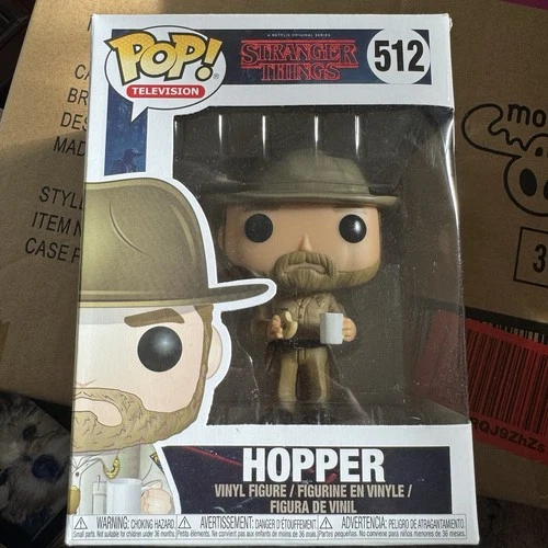 Funko Pop! Stranger Things Hopper Television Multicolor Vinyl Figure #512